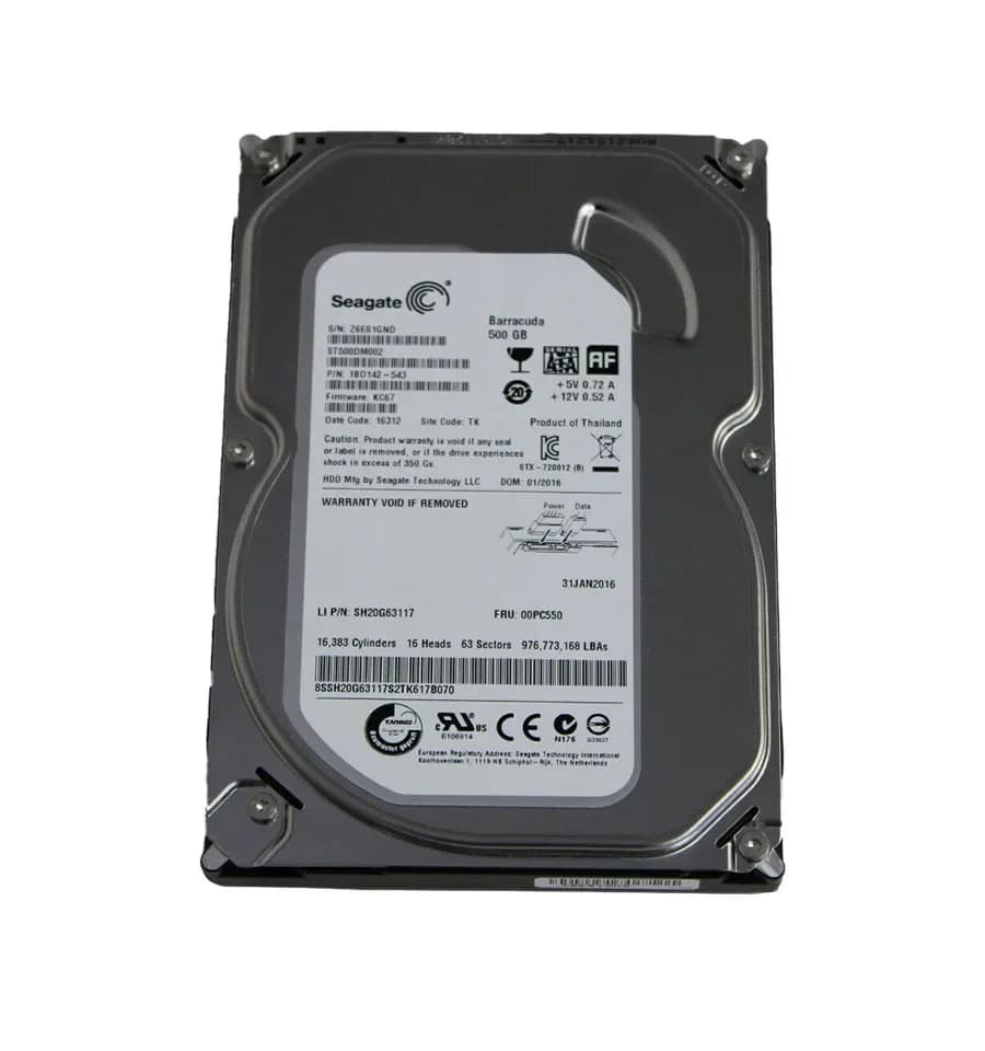 Lenovo 00PC550 500GB 6Gb/s SATA