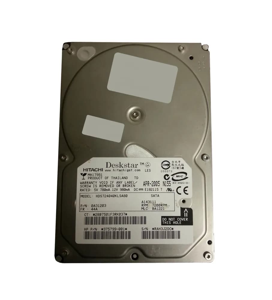 Hitachi 0A31203 400GB 1.5Gb/s SATA