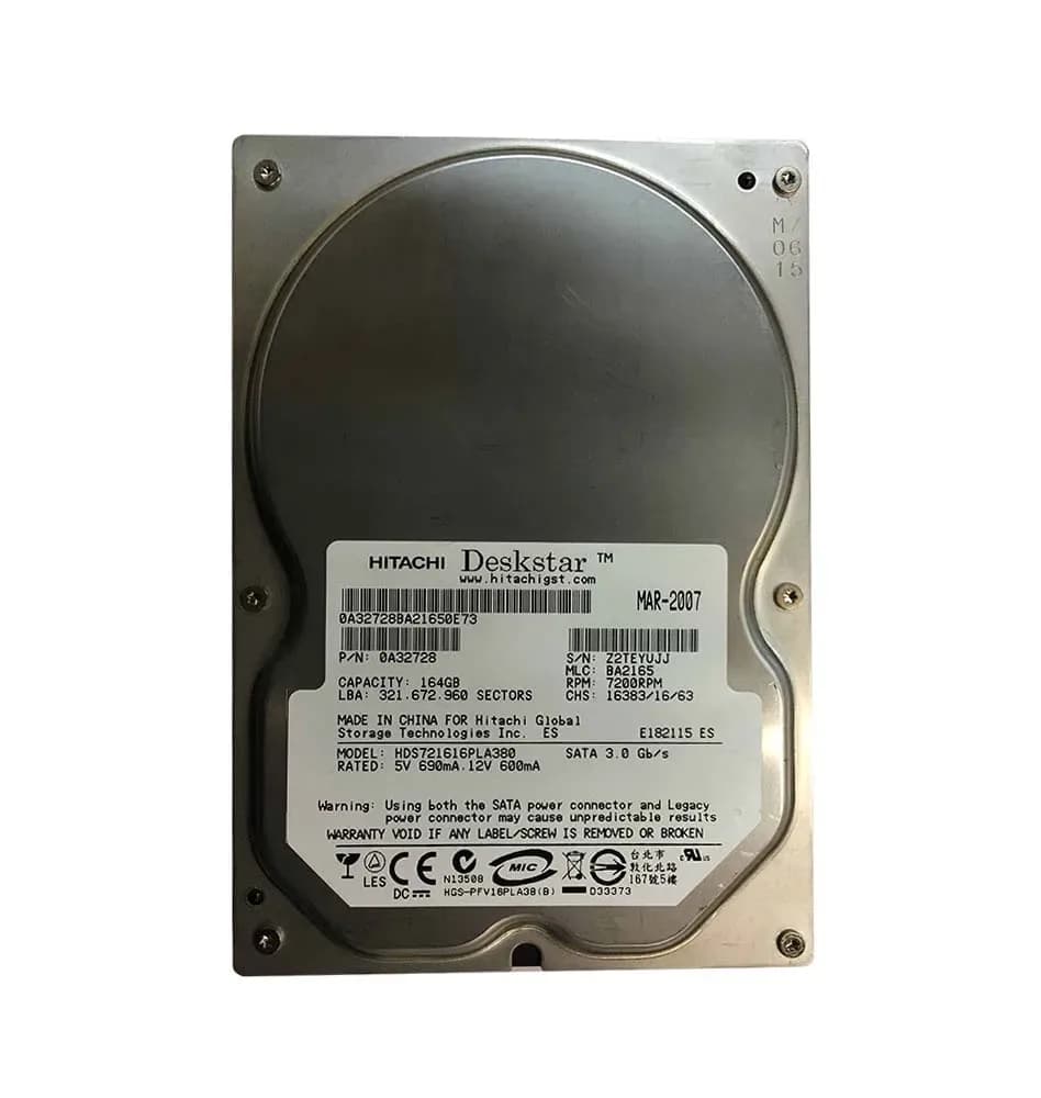 Hitachi 0A32728 160GB 3Gb/s SATA
