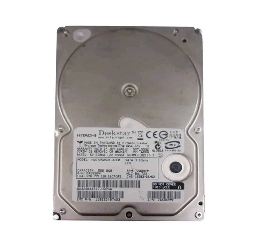 Hitachi 0A32904 500GB 3Gb/s SATA