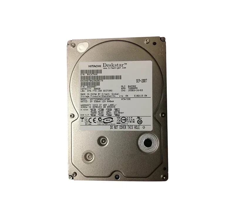 Hitachi 0A33407 500GB IDE Ultra ATA/133 (ATA-7)