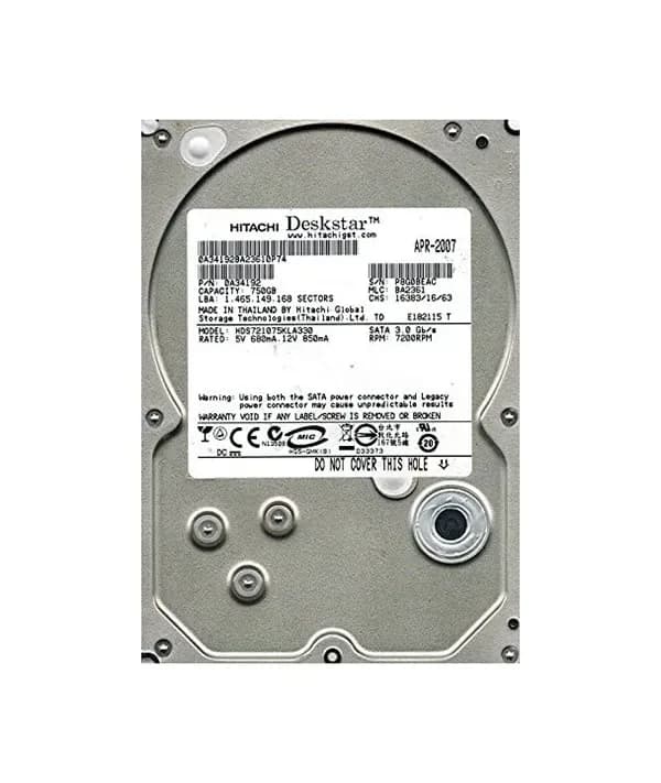 HGST 0A34192 750GB 3Gb/s SATA