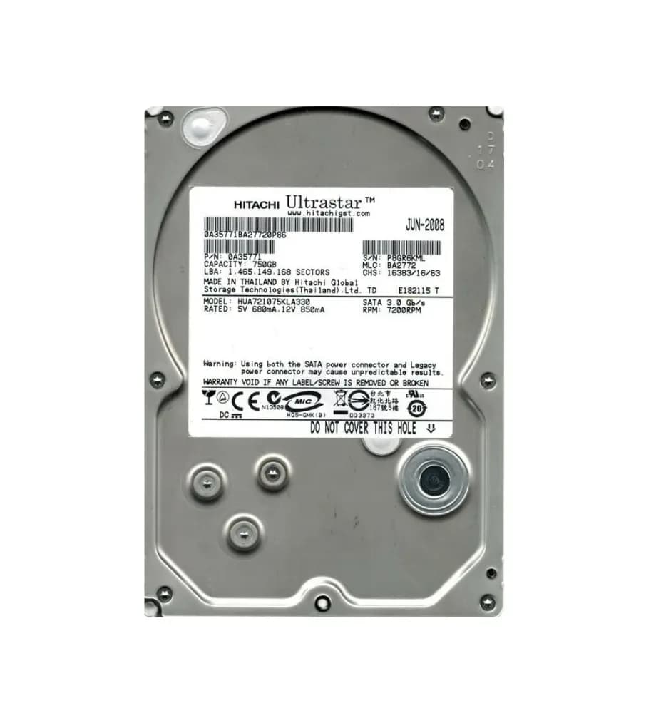 Hitachi 0A35771 750GB 3Gb/s SATA