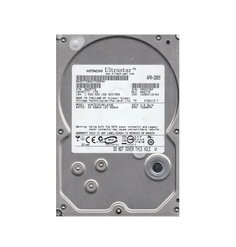 Hitachi 0A35772 1TB 3Gb/s SATA