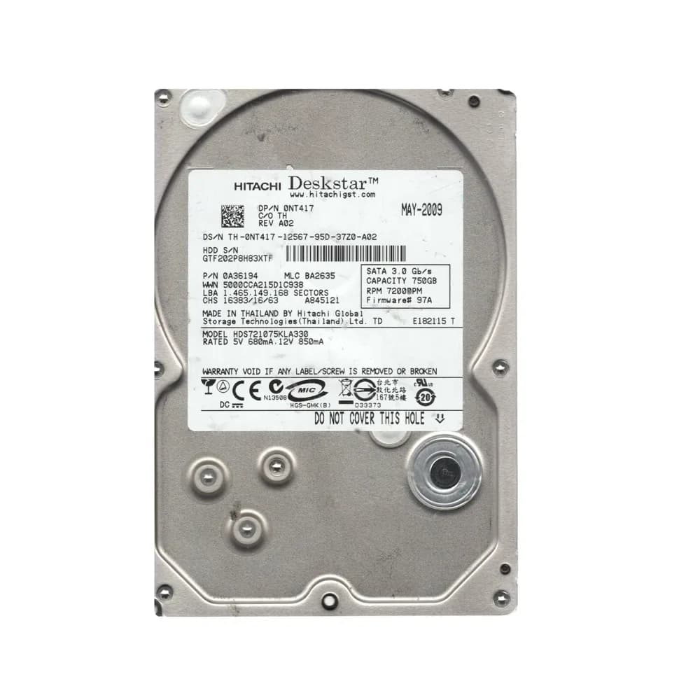 Hitachi 0A36194 750GB 3Gb/s SATA