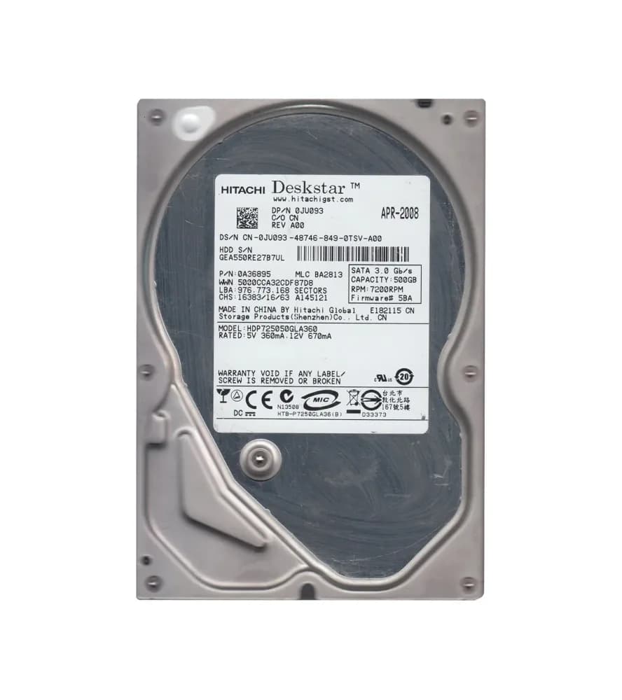 Hitachi 0A36895 500GB 3Gb/s SATA