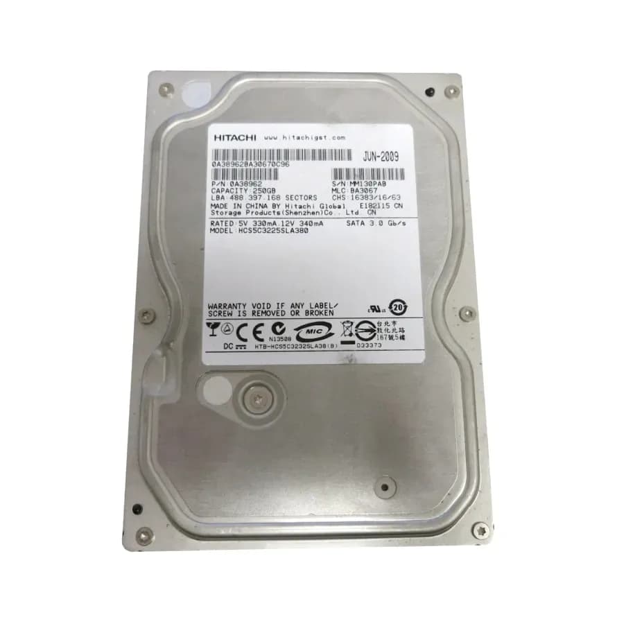 Hitachi 0A38962 250GB 3Gb/s SATA