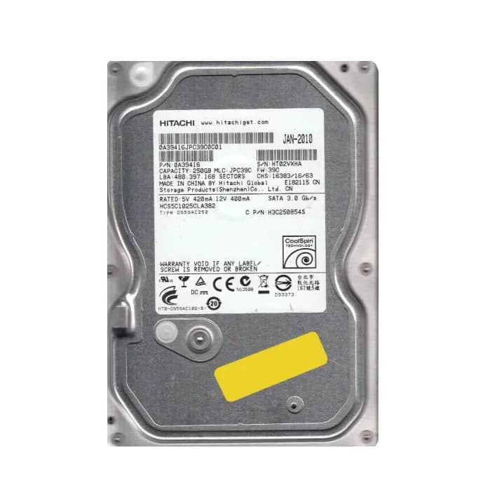 Hitachi 0A39416 250GB 3Gb/s SATA