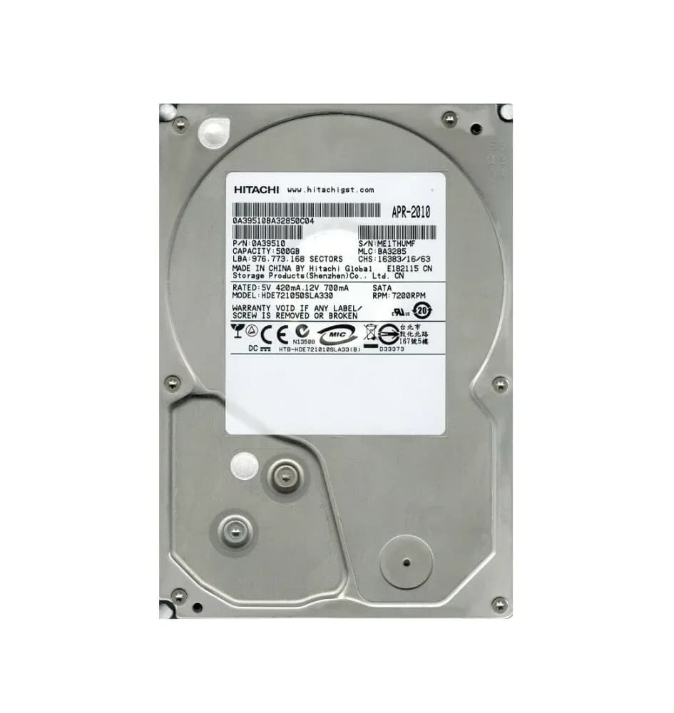 Hitachi 0A39510 500GB 3Gb/s SATA