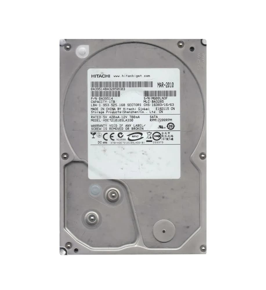 Hitachi 0A39514 1TB 3Gb/s SATA