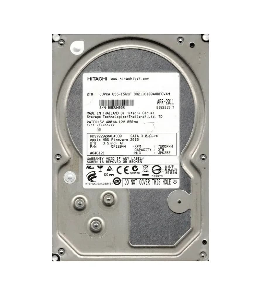 Hitachi 0F12944 2TB 3Gb/s SATA