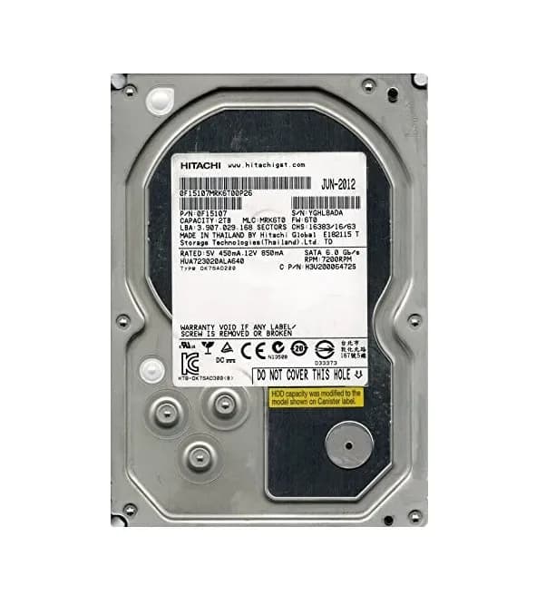 HGST 0F15107 2TB 6Gb/s SATA