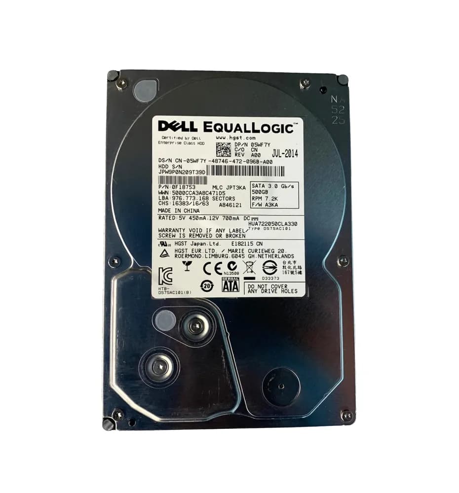 HGST 0F18753 500GB 3Gb/s SATA