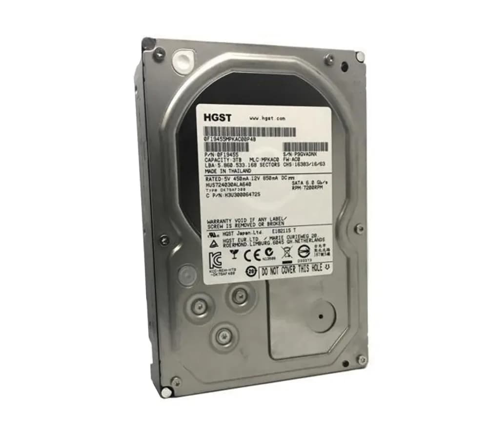 HGST 0F19455 3TB 6Gb/s SATA