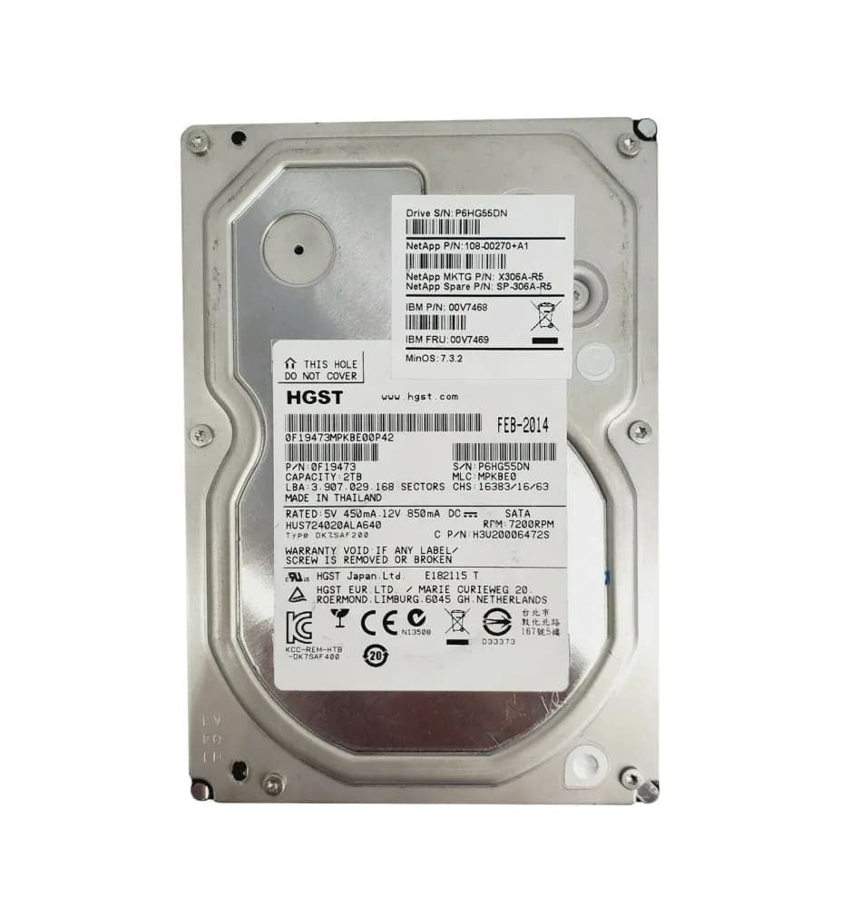 HGST 0F19473 2TB 6Gb/s SATA