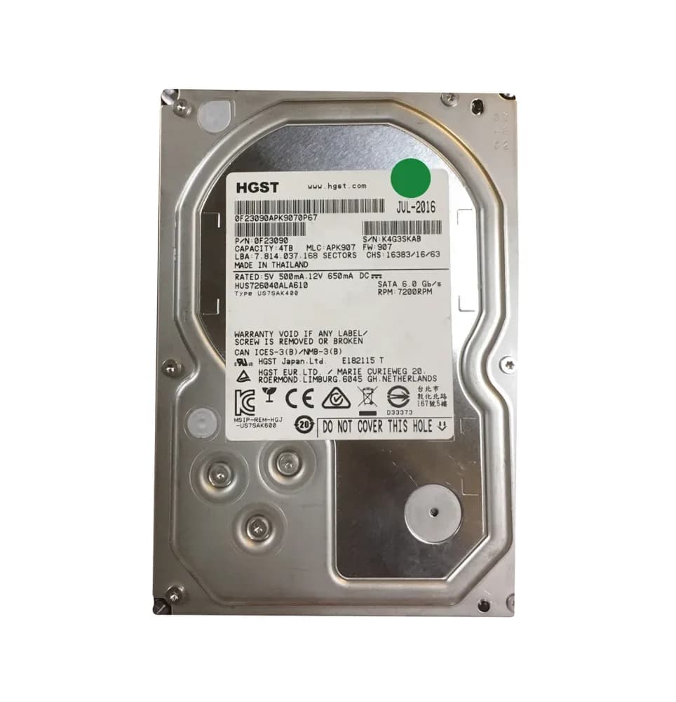 HGST 0F23090 4TB 6Gb/s SATA