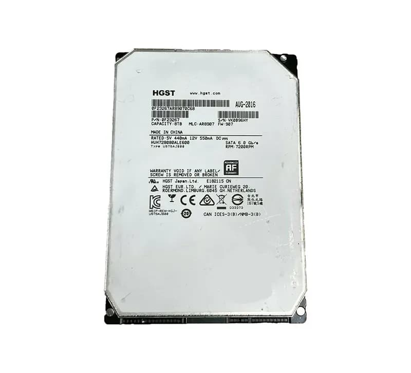 HGST 0F23267 8TB 6Gb/s SATA
