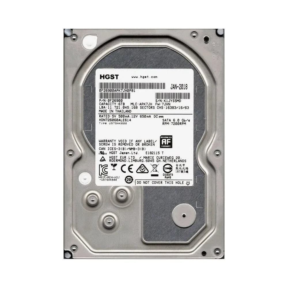 HGST 0F26900 6TB 6Gb/s SATA