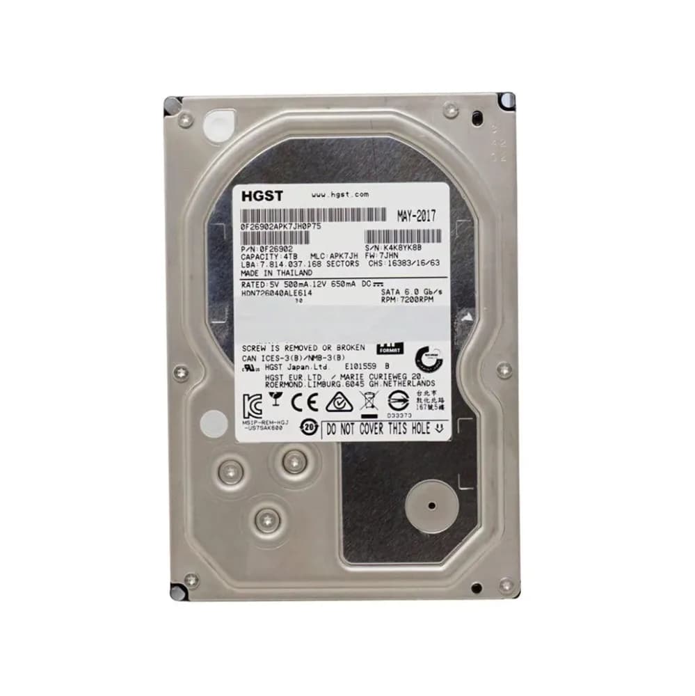HGST 0F26902 4TB 6Gb/s SATA