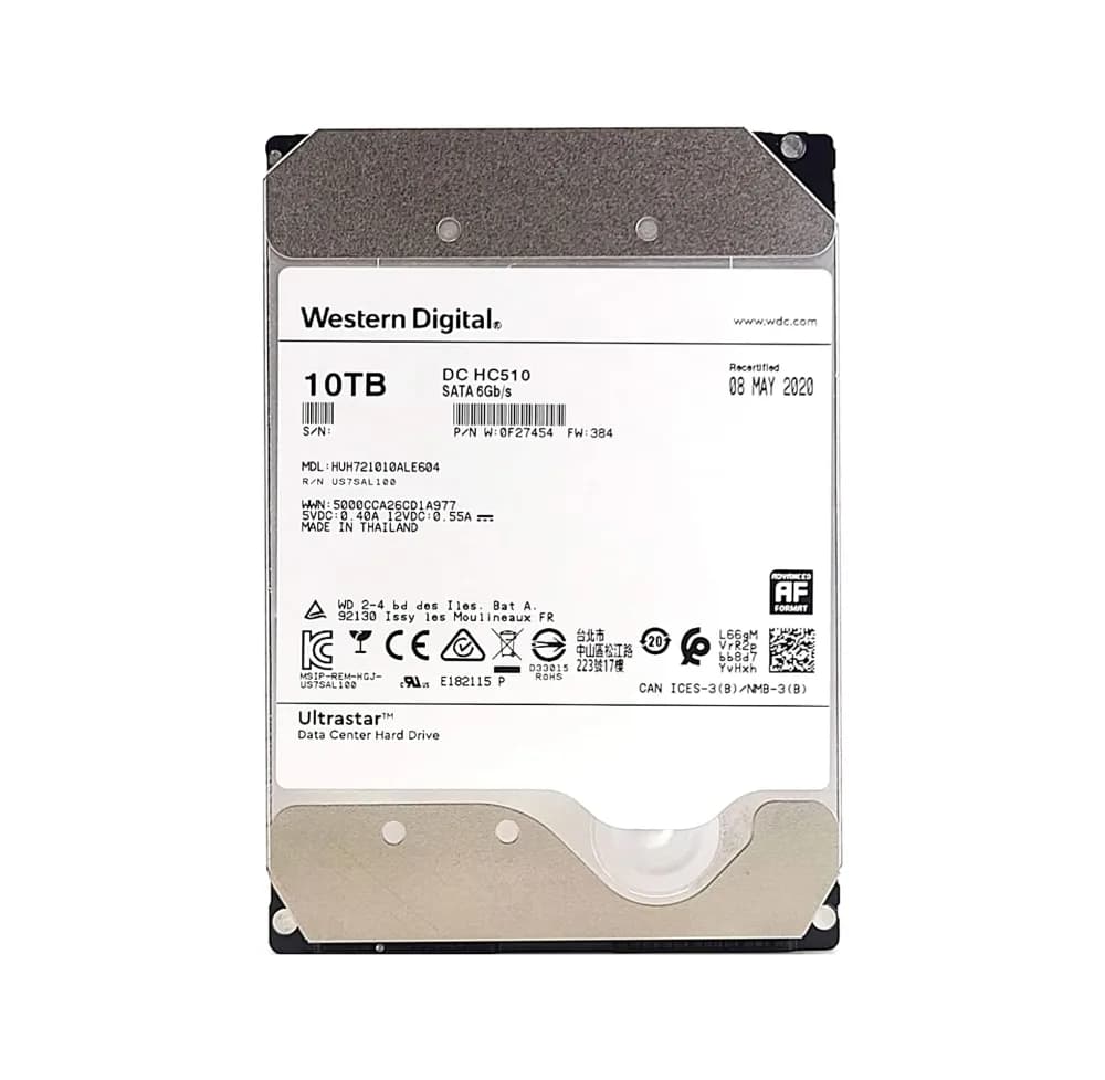 HGST 0F27454 10TB 6Gb/s SATA