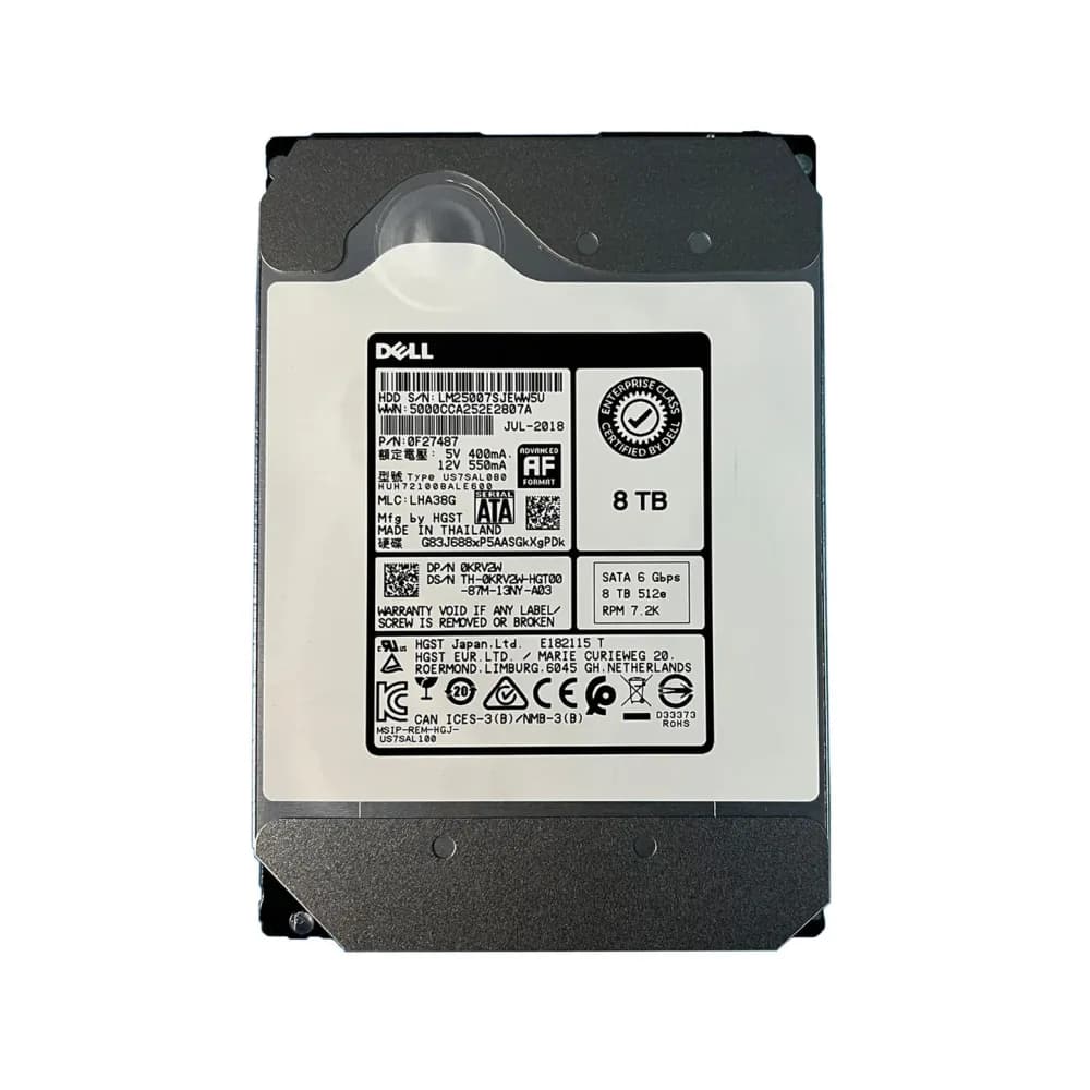 HGST 0F27487 8TB 6Gb/s SATA