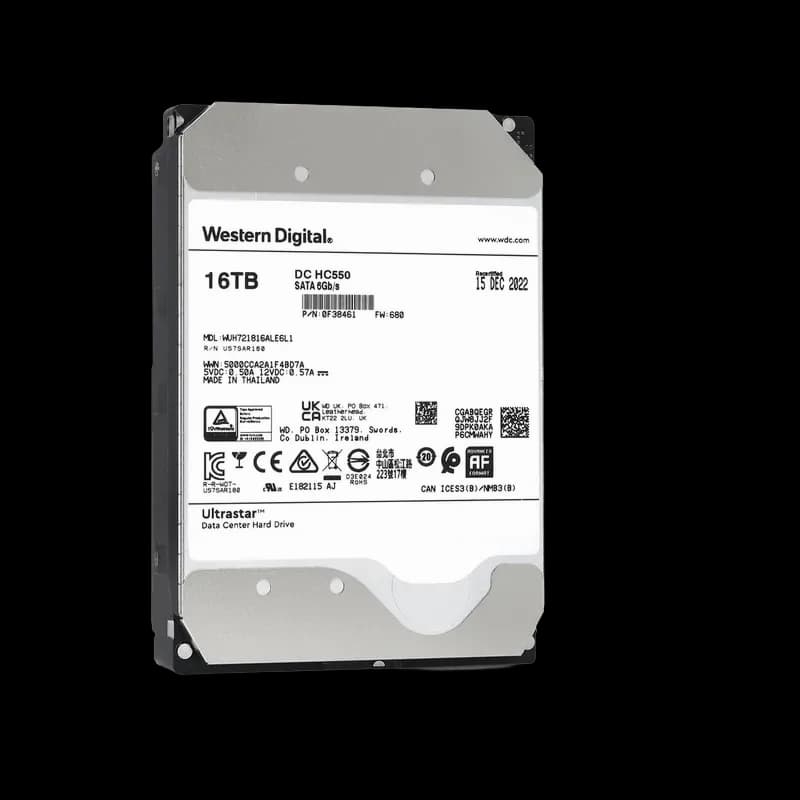 Western Digital 0F38461 16TB 6Gb/s SATA