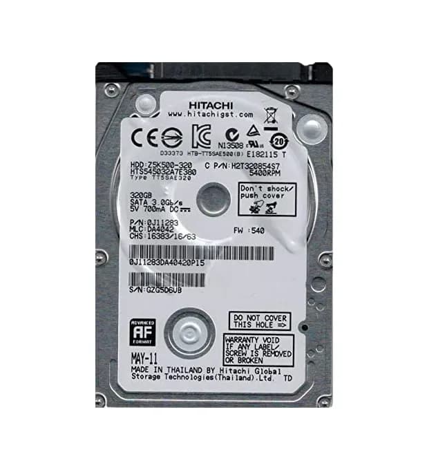 HGST 0J11283 320GB 3Gb/s SATA