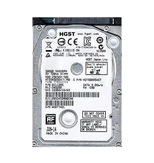 HGST 0J11285 500GB 3Gb/s SATA
