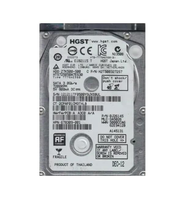 HGST 0J26145 500GB 6Gb/s SATA