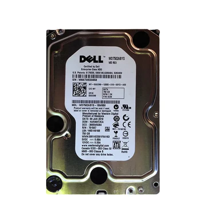 Dell 0KXM9 750GB 3Gb/s SATA