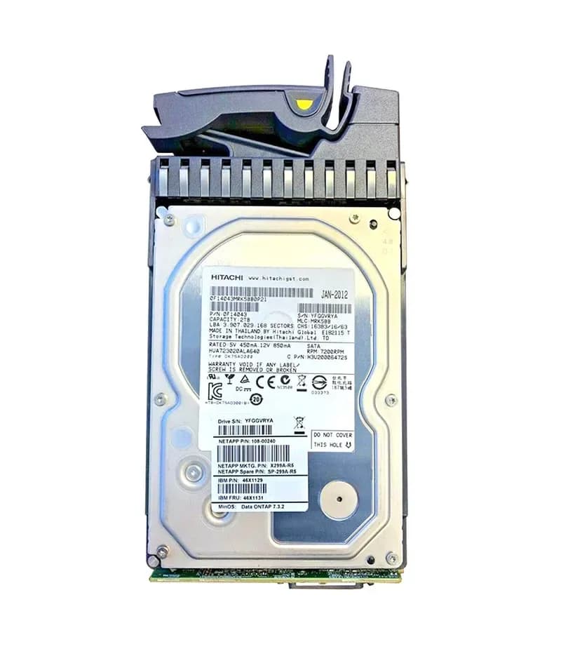 NetApp 108-00240 2TB 6Gb/s SATA