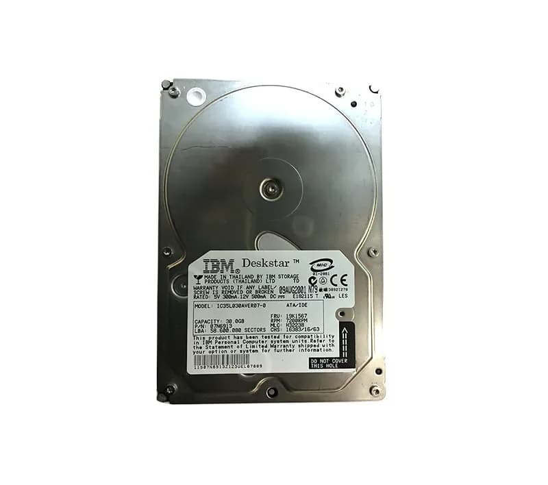 IBM 19K1567 30GB IDE Ultra ATA/100 (ATA-6)