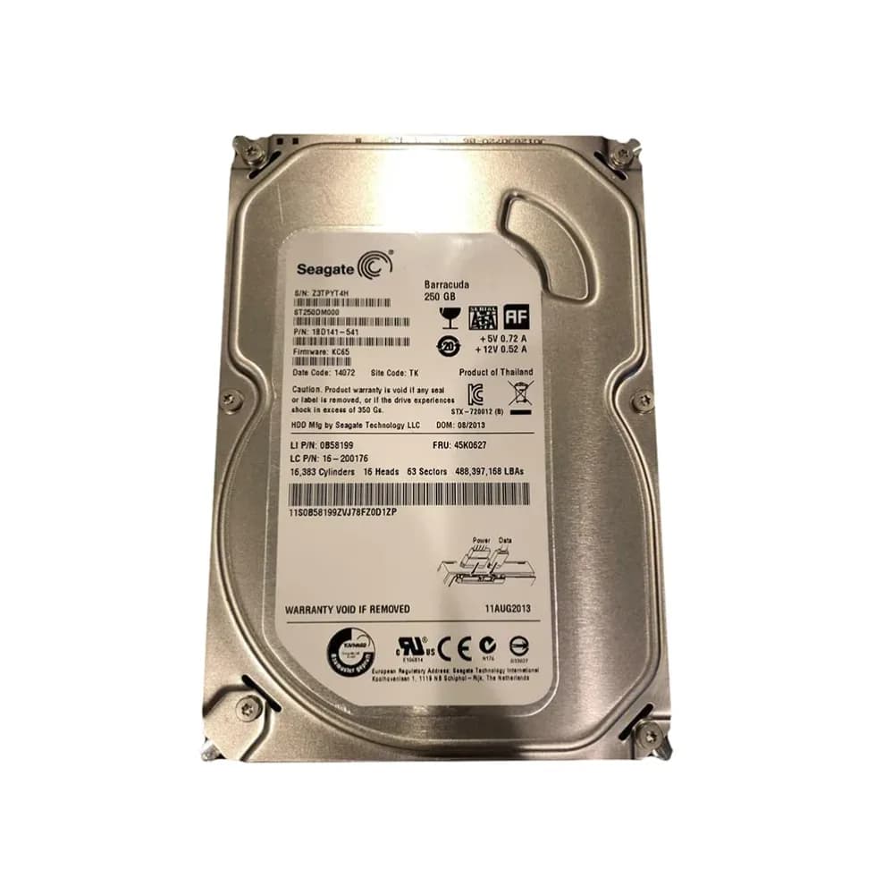 Seagate 1BD141-541 250GB 6Gb/s SATA