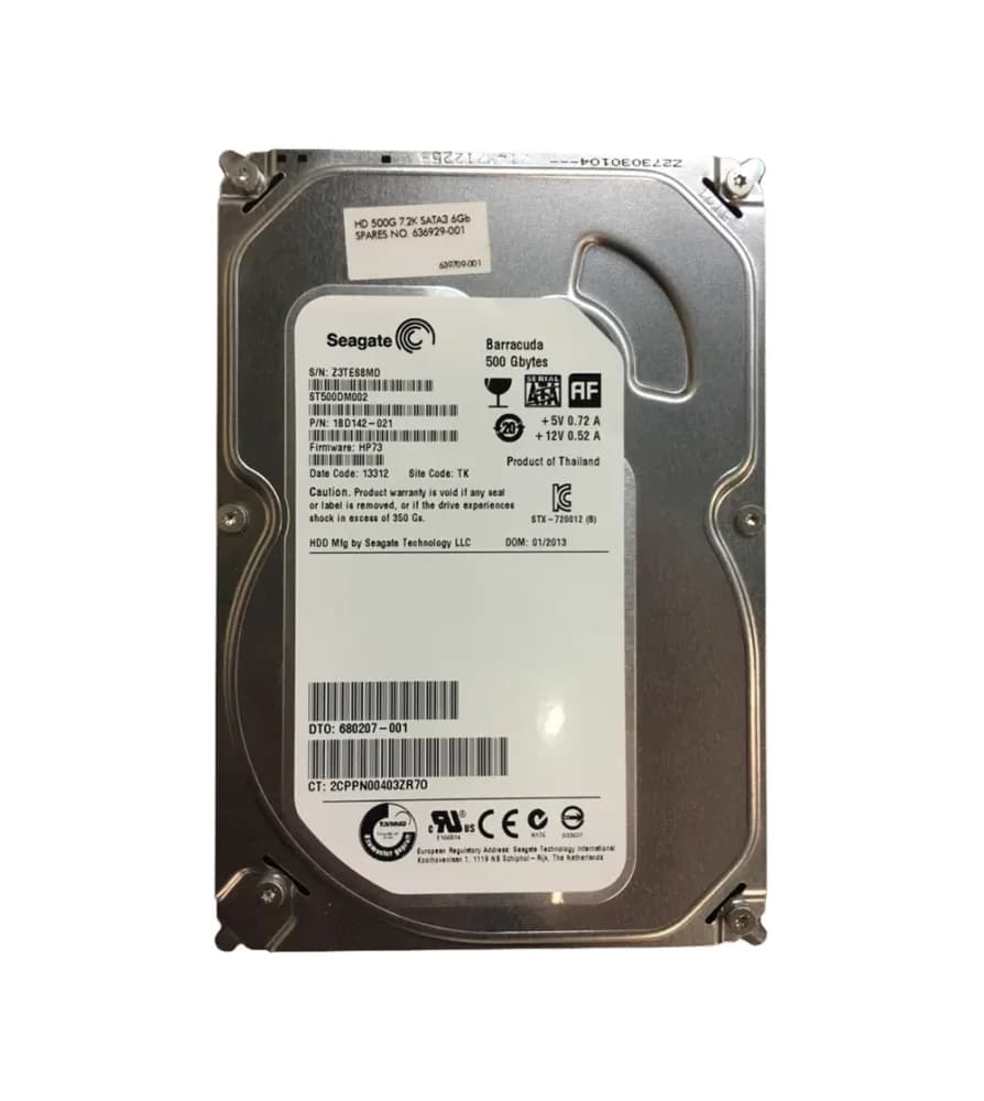 HPE 1BD142-021 500GB 6Gb/s SATA