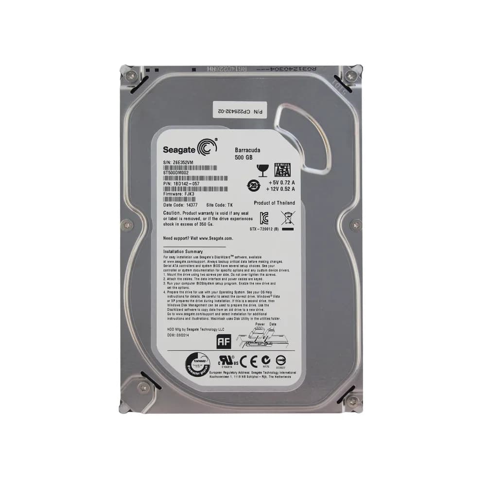 Seagate 1BD142-057 500GB 6Gb/s SATA