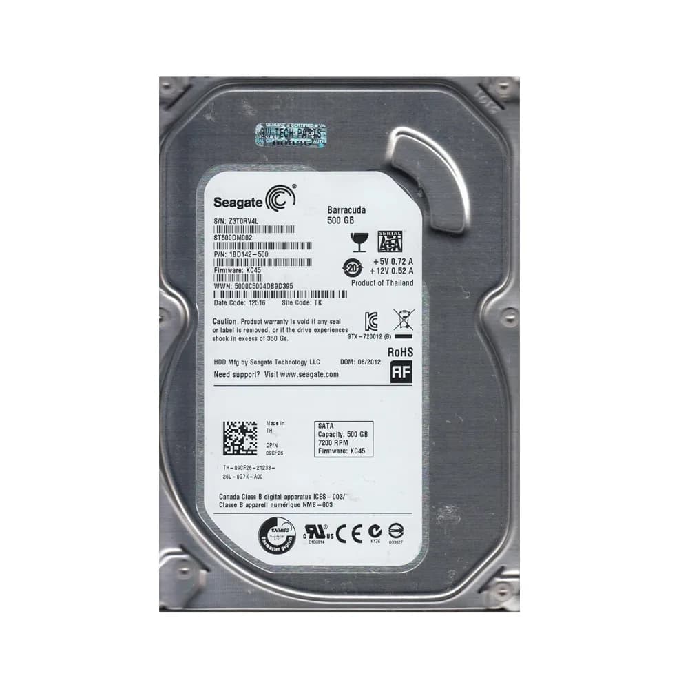 Seagate 1BD142-500 500GB 6Gb/s SATA