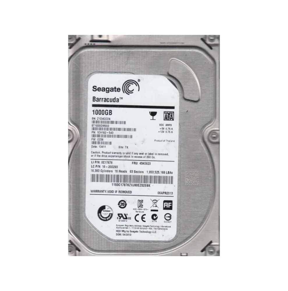 Seagate 1CH162-543 1TB 6Gb/s SATA