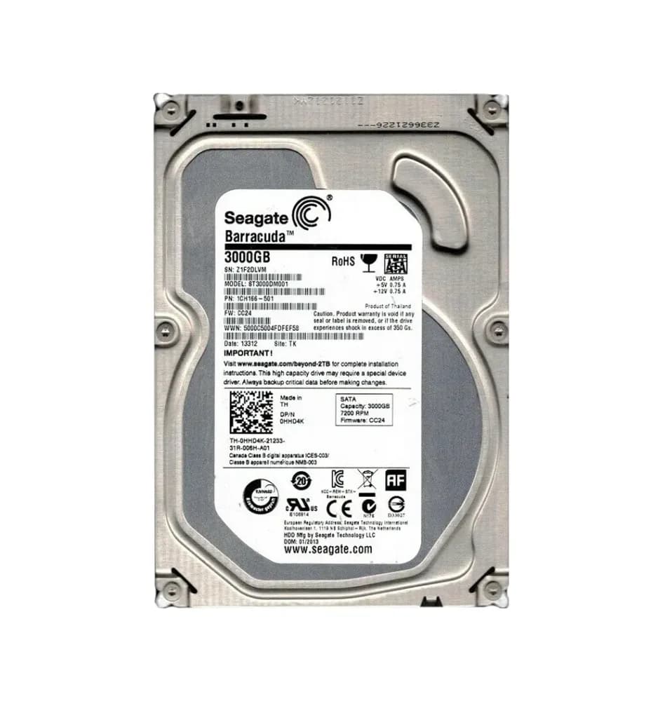 Seagate 1CH166-501 3TB 6Gb/s SATA