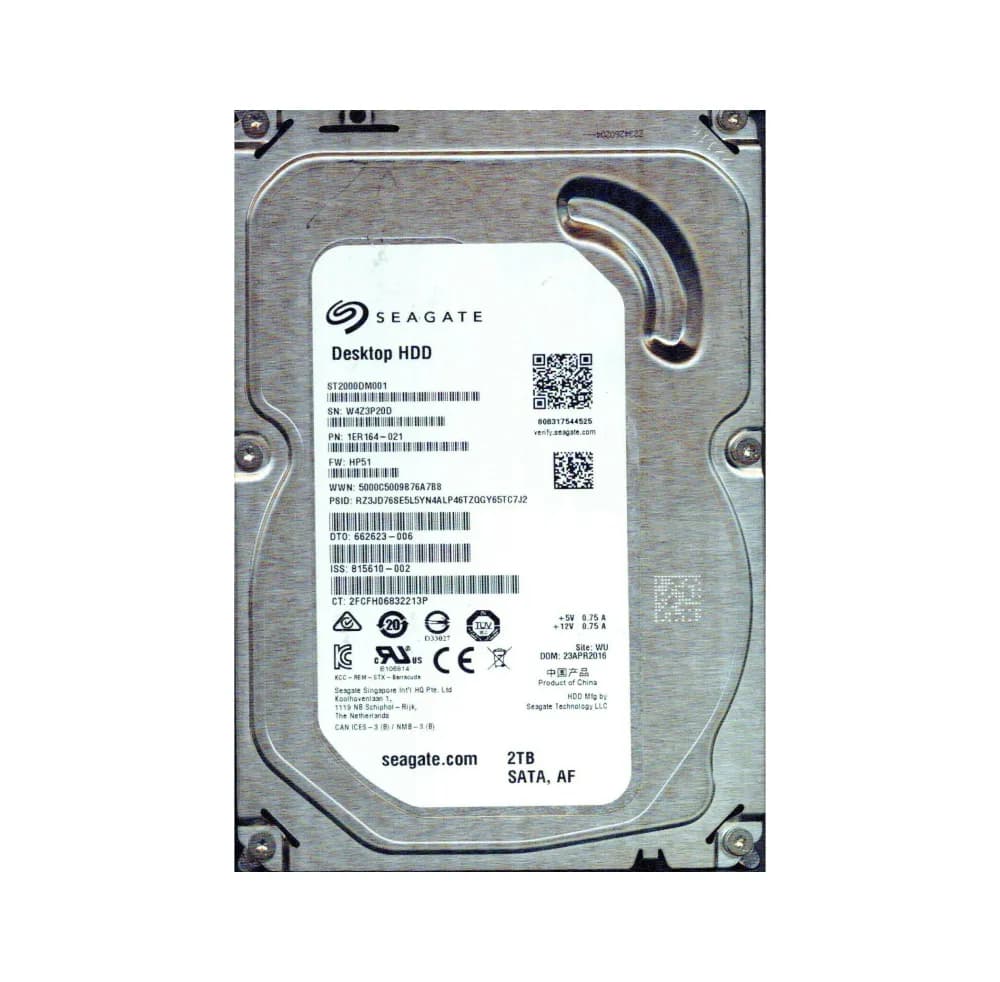 Seagate 1ER164-021 2TB 6Gb/s SATA