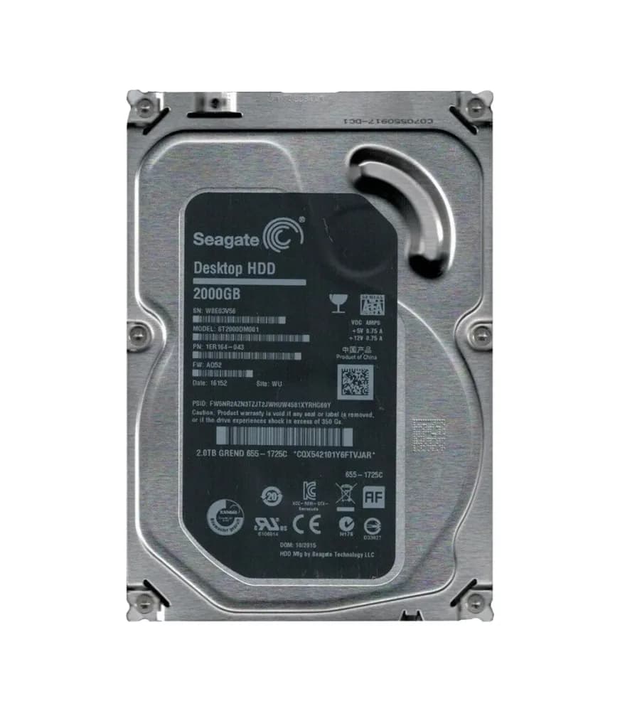 Seagate 1ER164-043 2TB 6Gb/s SATA