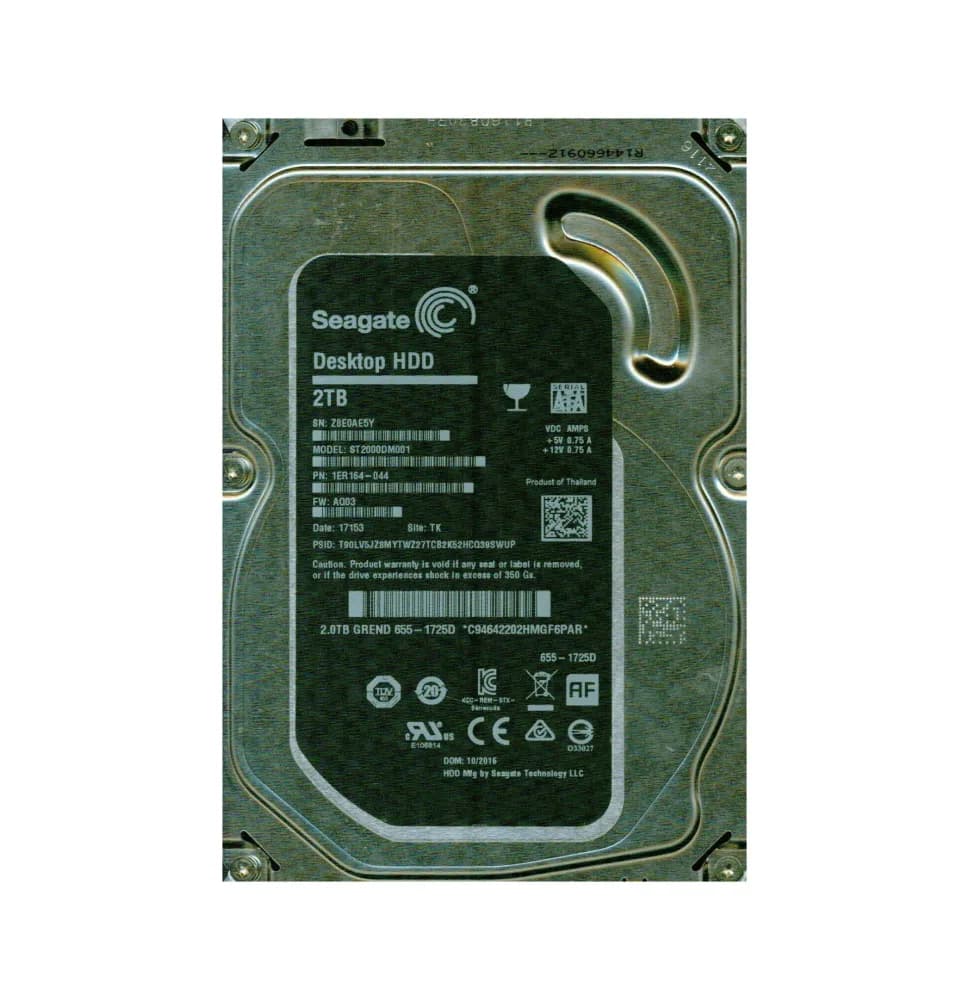 Seagate 1ER164-044 2TB 6Gb/s SATA