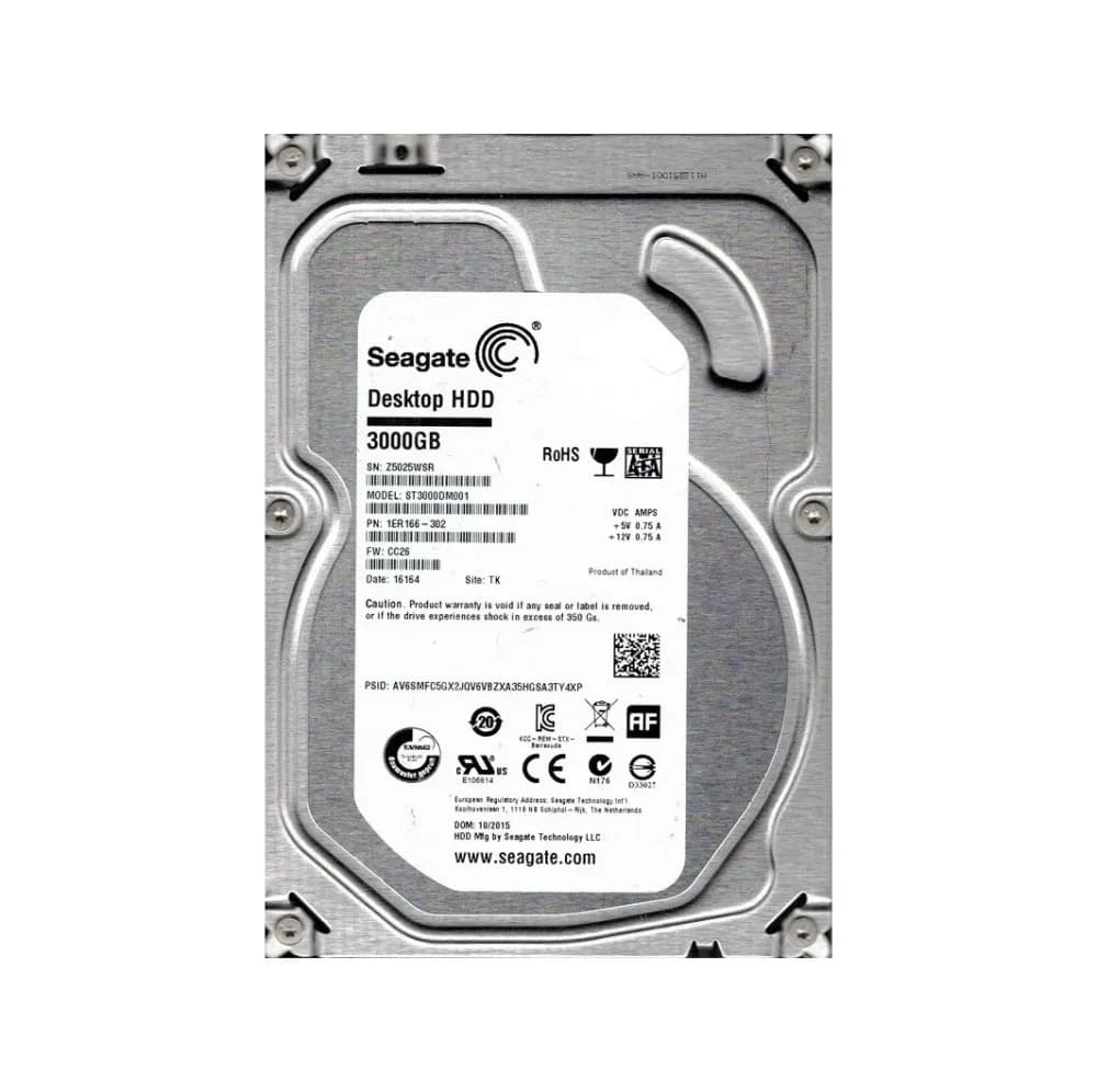 Seagate 1ER166-302 3TB 6Gb/s SATA