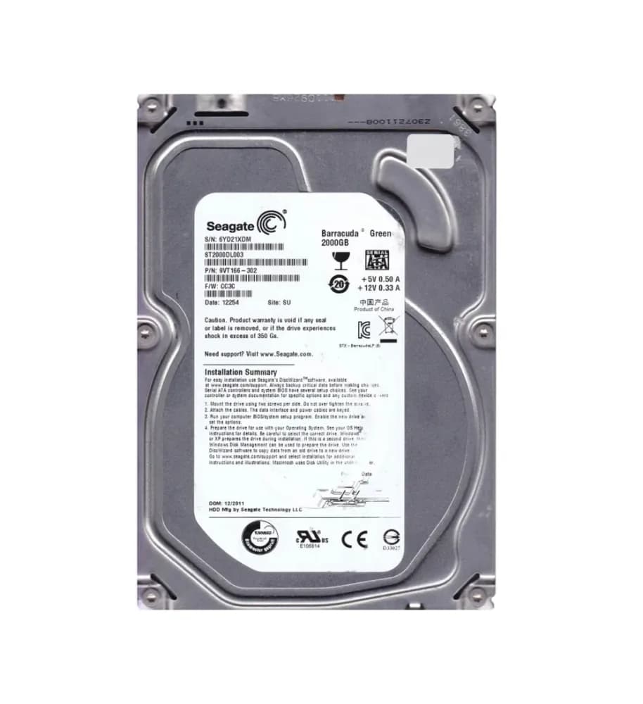 Seagate 1ET164-300 2TB 6Gb/s SATA