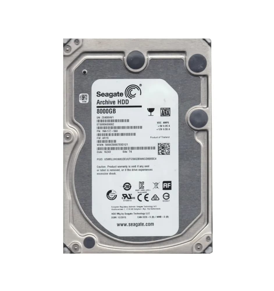 Seagate 1NA17Z-568 8TB 6Gb/s SATA