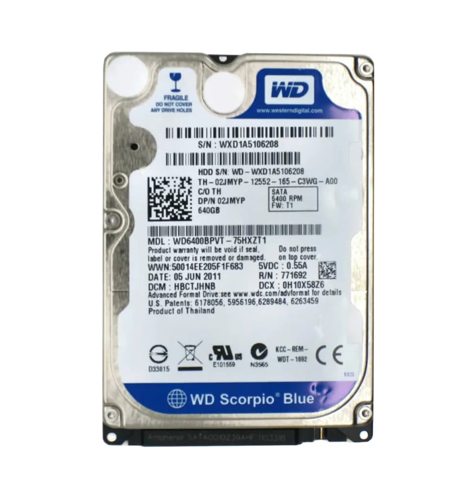 Dell 2JMYP 640GB 3Gb/s SATA