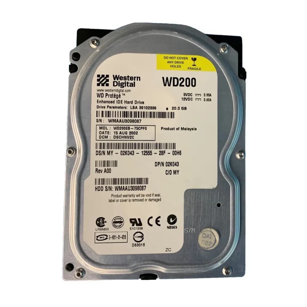 Dell 2K043 20GB IDE Ultra ATA/100 (ATA-6)