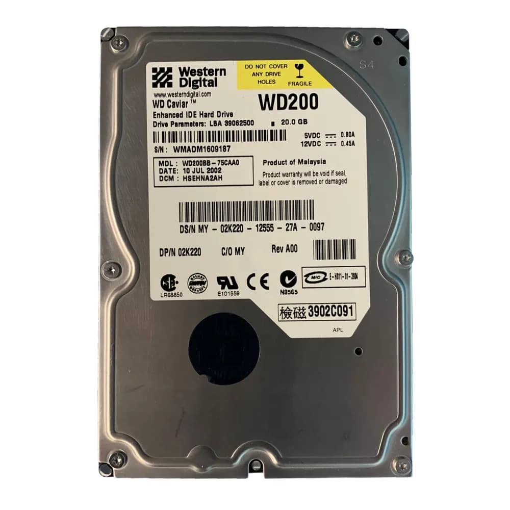 Dell 2K220 20GB IDE Ultra ATA/100 (ATA-6)