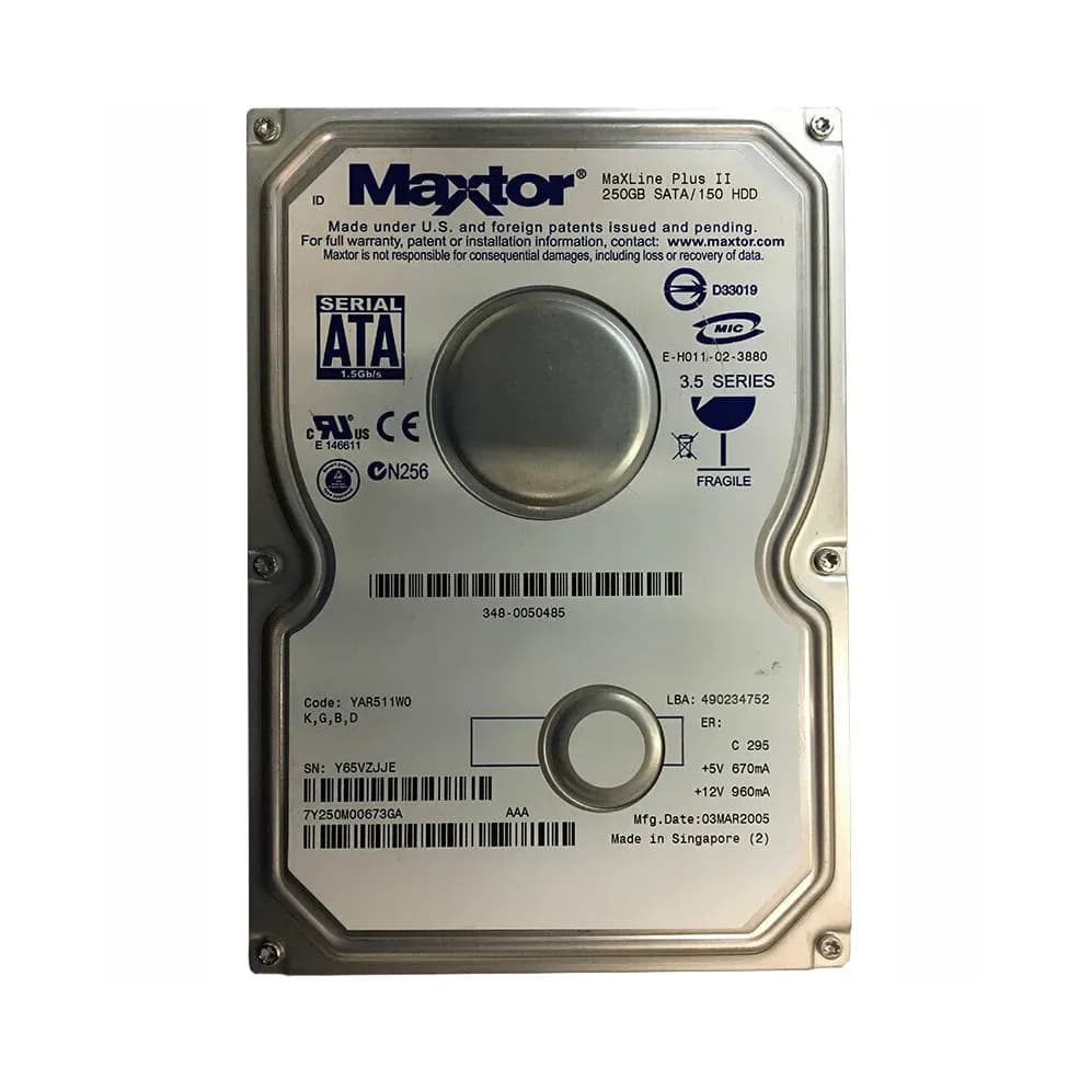 Maxtor 348-0050485 250GB