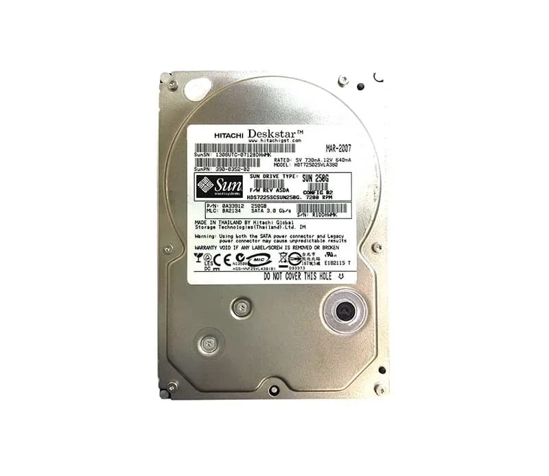 Sun 390-0352 250GB 3Gb/s SATA