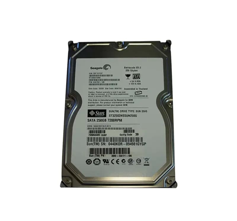 Sun 390-0411 250GB 3Gb/s SATA